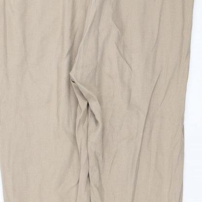 Womens UK Size 10 Dorothy Perkins Slim Fit  Beige Trousers