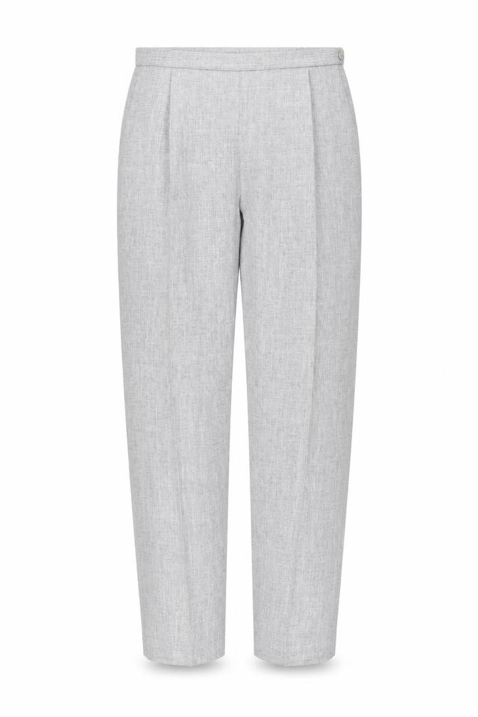 Womens UK Size 34 in Preworn Regular Fit  Grey Trousers