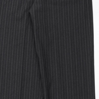 Autonomy Womens Grey Striped  Trousers  Size 12 L31 in - wide leg