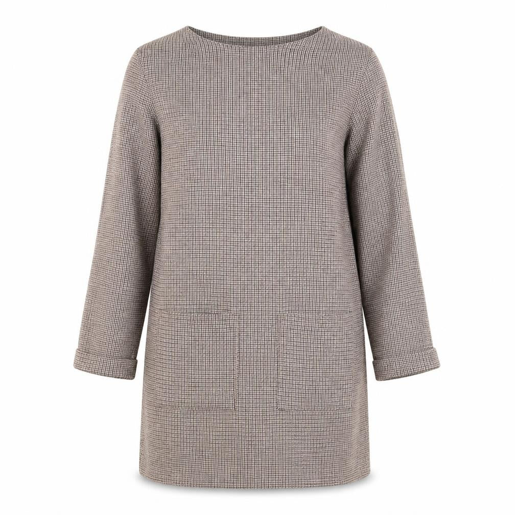 Primark Womens Brown Geometric  Shift  Size 10
