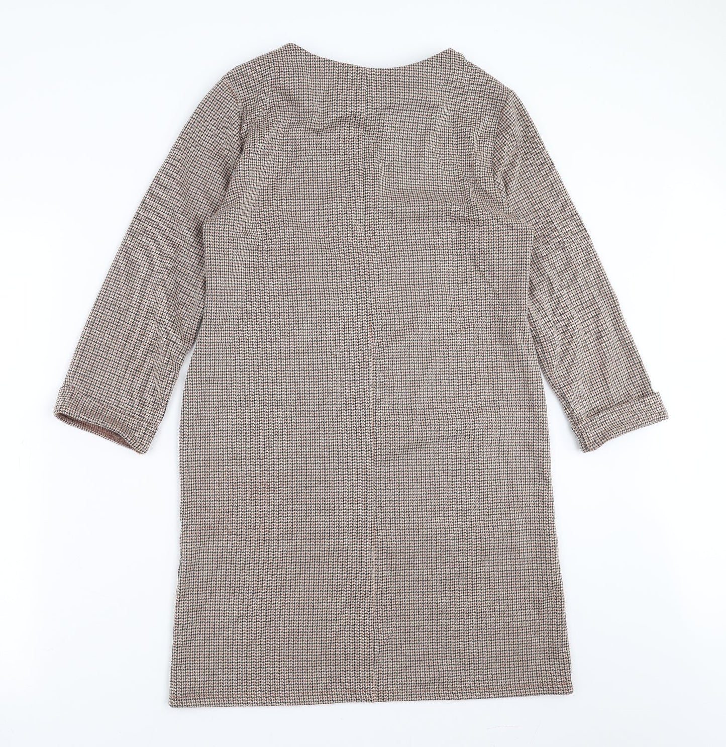 Primark Womens Brown Geometric  Shift  Size 10