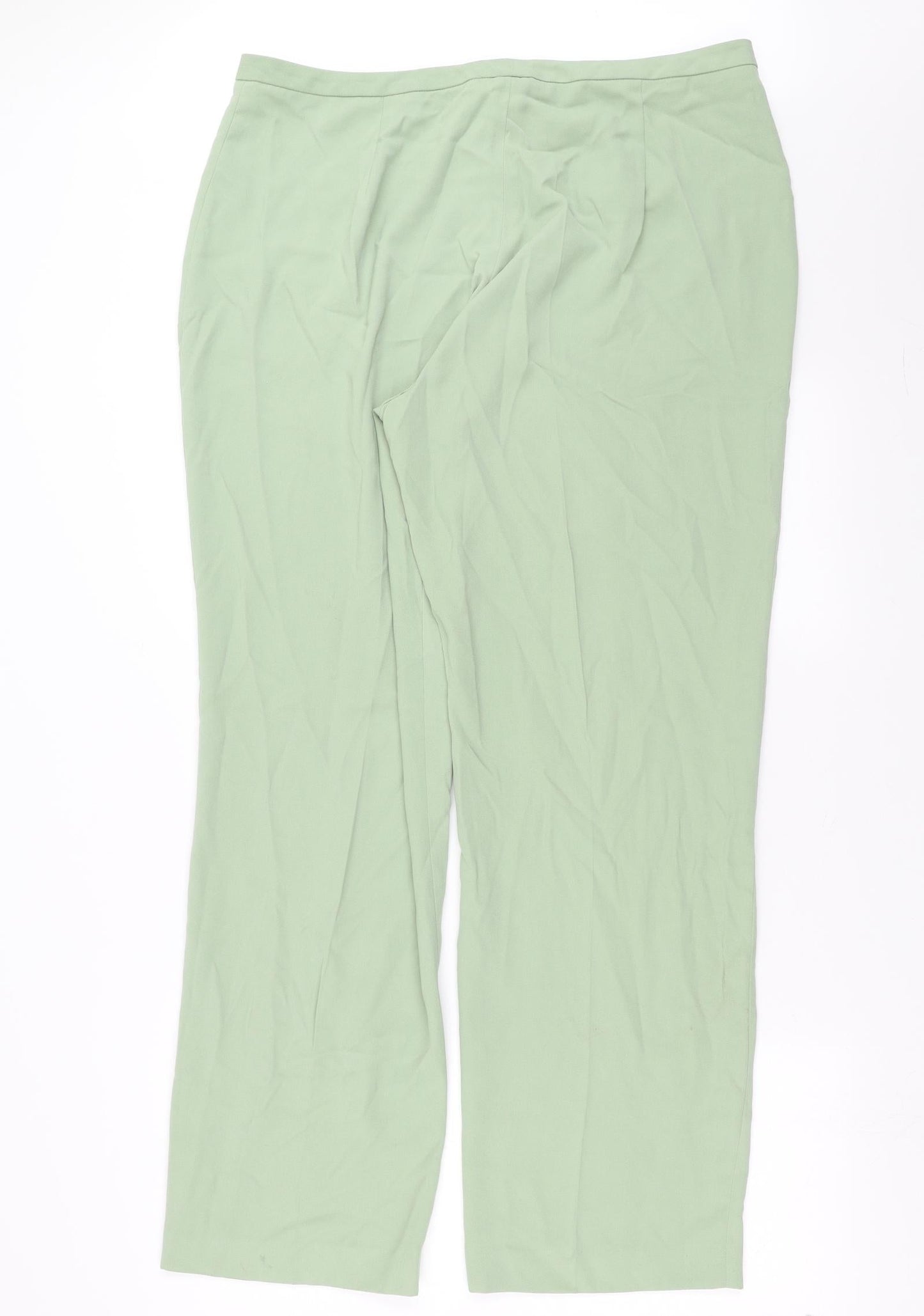 Womens UK Size 20 collection Regular Fit  Green Trousers