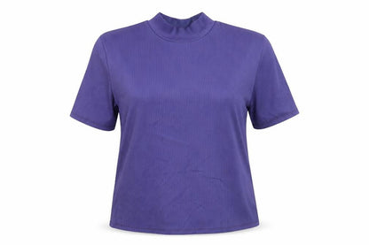 Womens UK Size 14 George Purple Basic Blouse