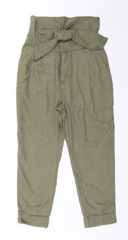Cantonnier Womens Green   Trousers  Size 10 L23 in