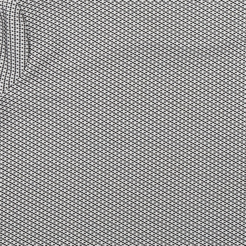 George Womens White Polka Dot  Pullover Jumper Size 14