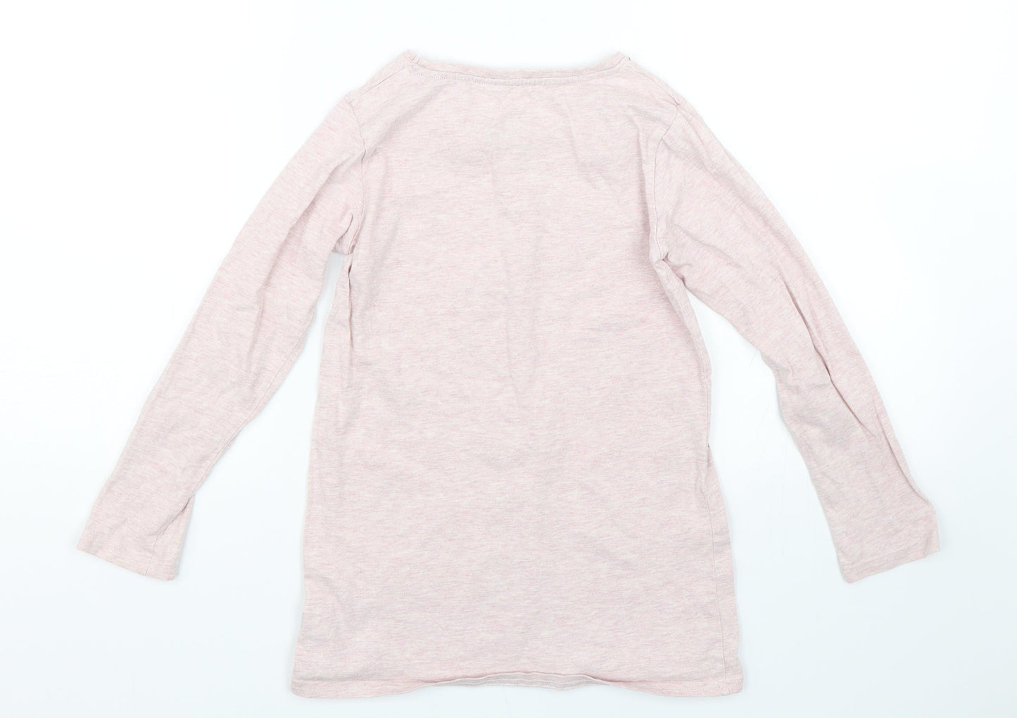 NEXT Girls Pink Geometric  Cami Pyjama Top Size 9 Years  - Stars