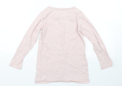 NEXT Girls Pink Geometric  Cami Pyjama Top Size 9 Years  - Stars