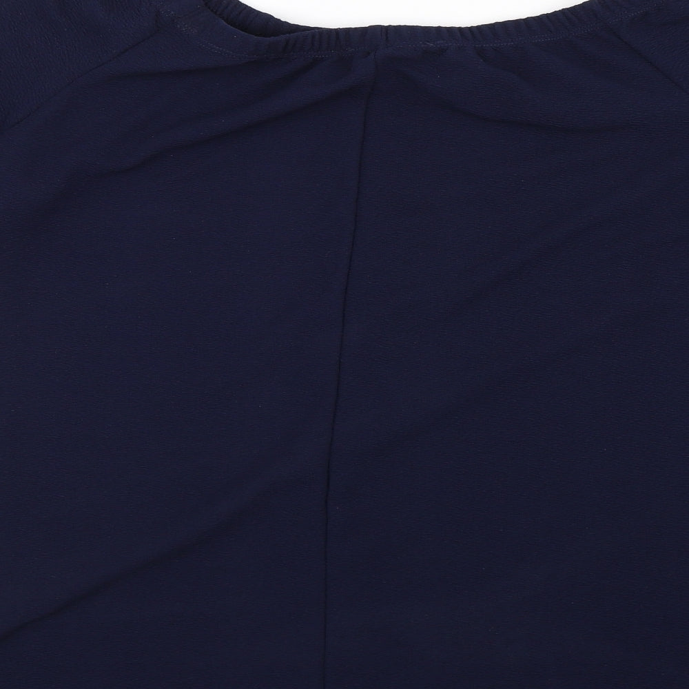 George Womens Blue   Basic T-Shirt Size 12