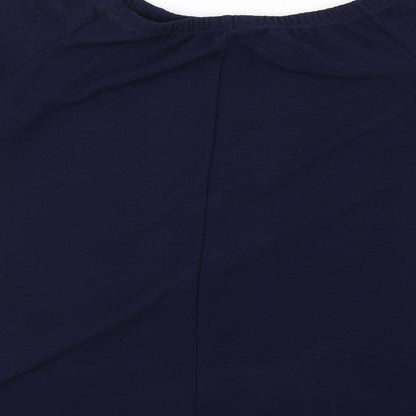 George Womens Blue   Basic T-Shirt Size 12