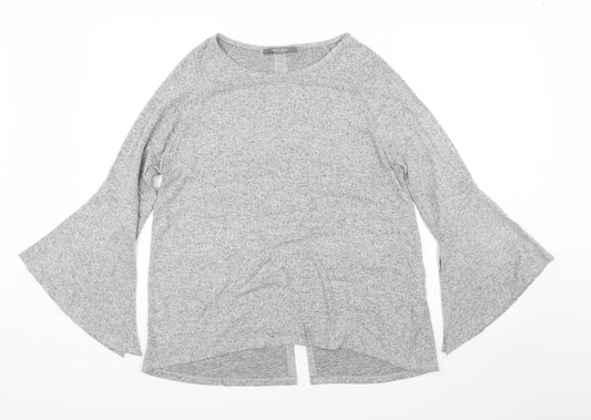 Womens UK Size M COIN 1804 Grey Basic T-Shirt