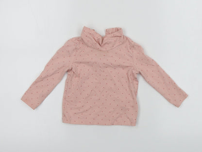Primark  Girls Pink   Basic T-Shirt Size 9-12 Months