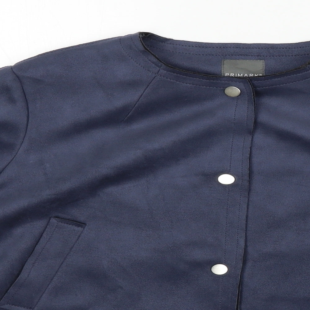 Primark  Womens Blue   Jacket Coat Size 10