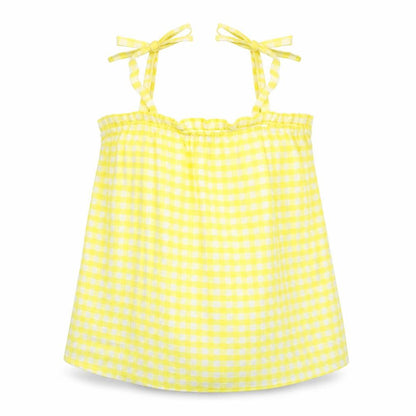Womens UK Size 10 George Yellow Basic T-Shirt