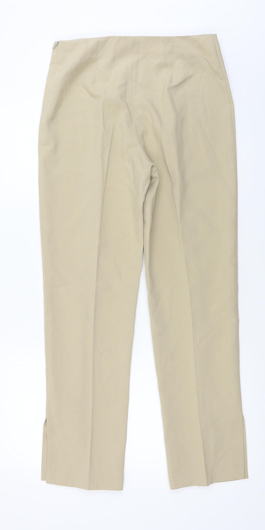 Womens UK Size 12 ASOS Regular Fit  Beige Trousers