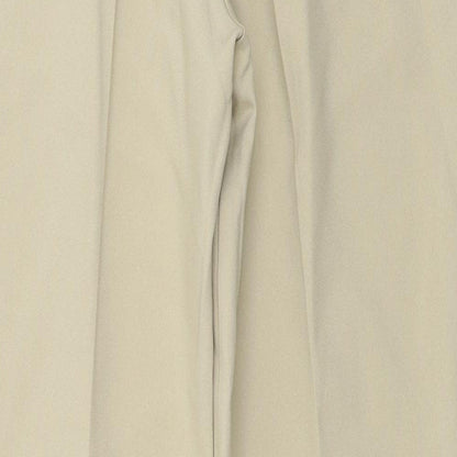 Womens UK Size 12 ASOS Regular Fit  Beige Trousers