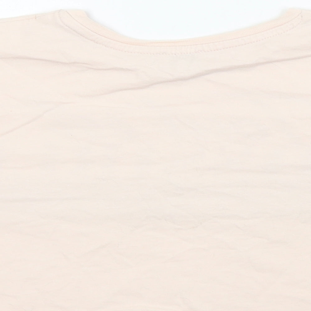 River Island  Girls Pink   Cropped T-Shirt Size 5-6 Years