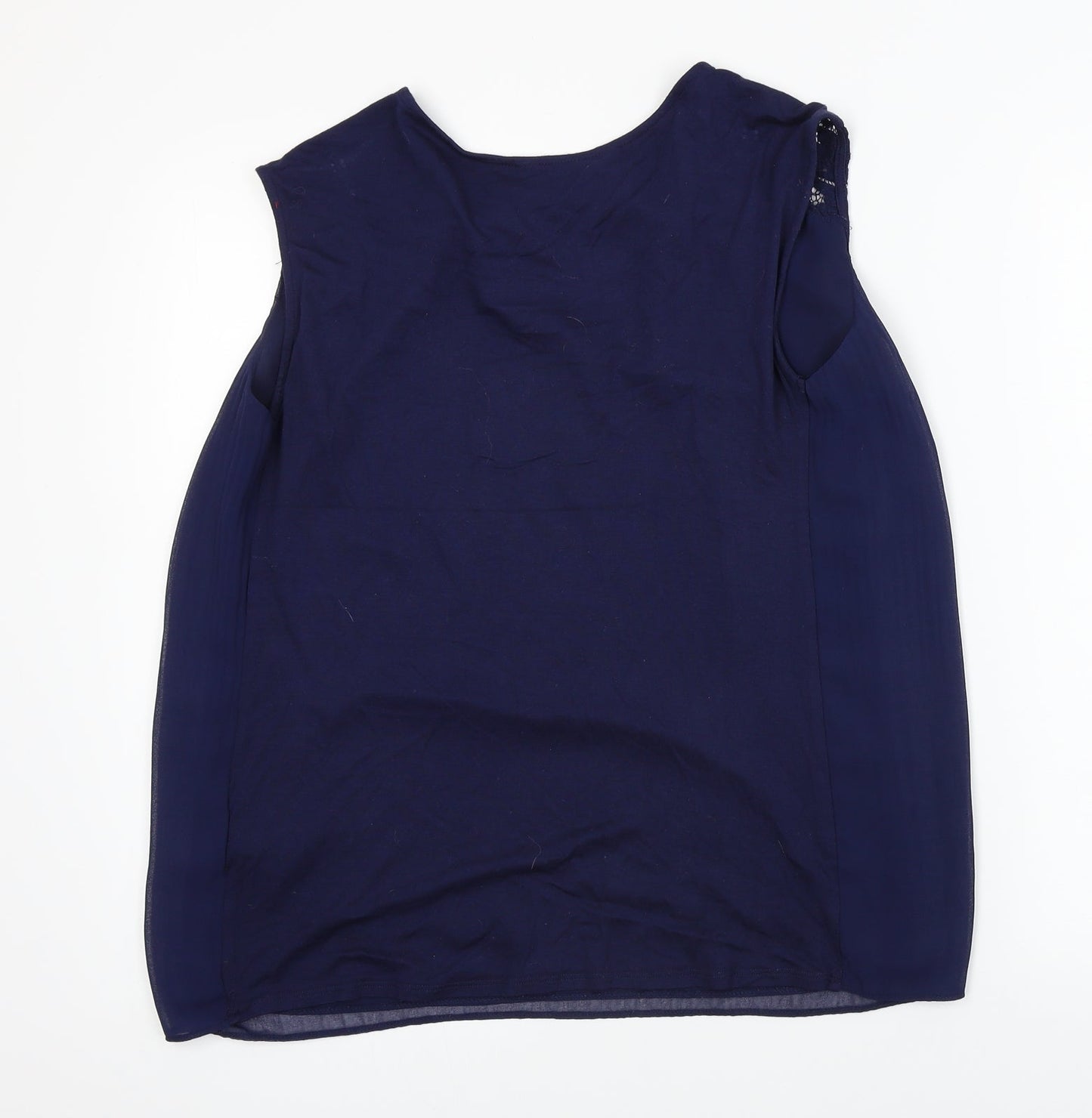 F&F  Womens Blue   Basic Blouse Size 8