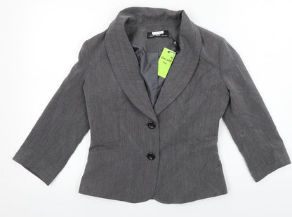 lara moda Womens Grey   Jacket Blazer Size 10