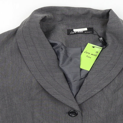lara moda Womens Grey   Jacket Blazer Size 10