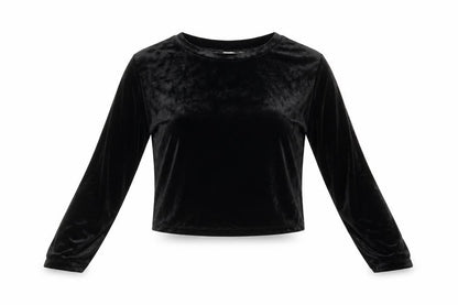 Womens UK Size M H&M Black Basic T-Shirt