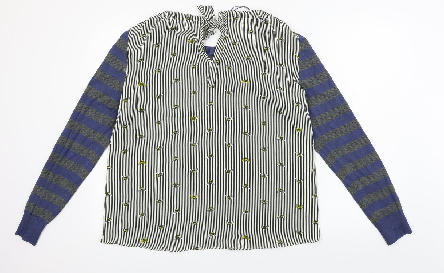 NEXT  Womens Blue Striped  Pullover Jumper Size 12