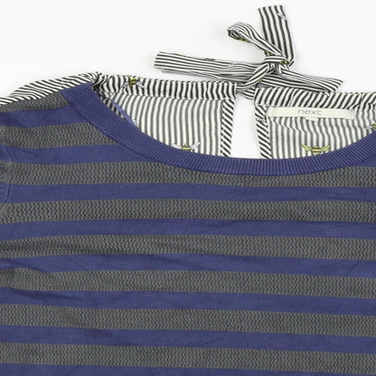 NEXT  Womens Blue Striped  Pullover Jumper Size 12