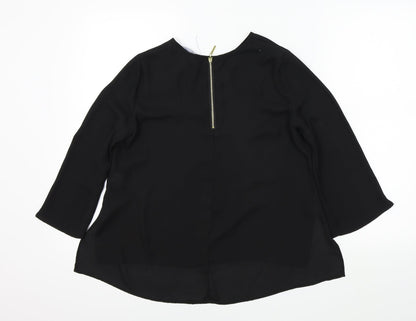 Primark Womens Black   Basic Blouse Size 8
