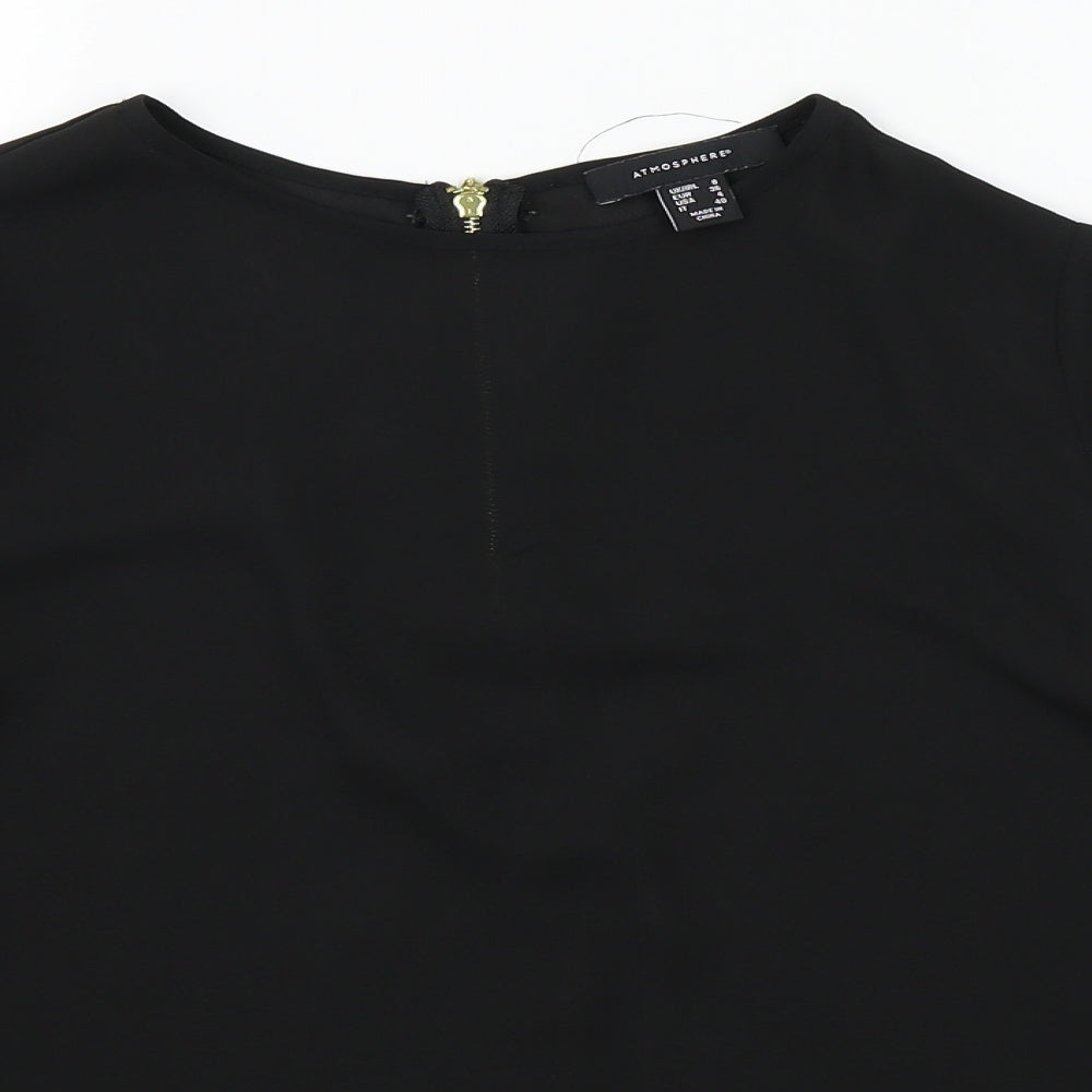 Primark Womens Black   Basic Blouse Size 8