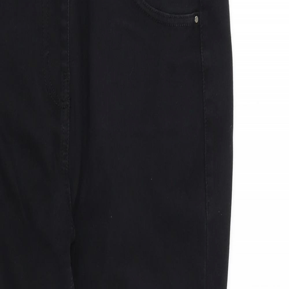 NEXT Womens Black   Skinny Jeans Size 12 L24 in
