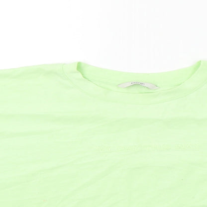 George Womens Green   Basic T-Shirt Size 10