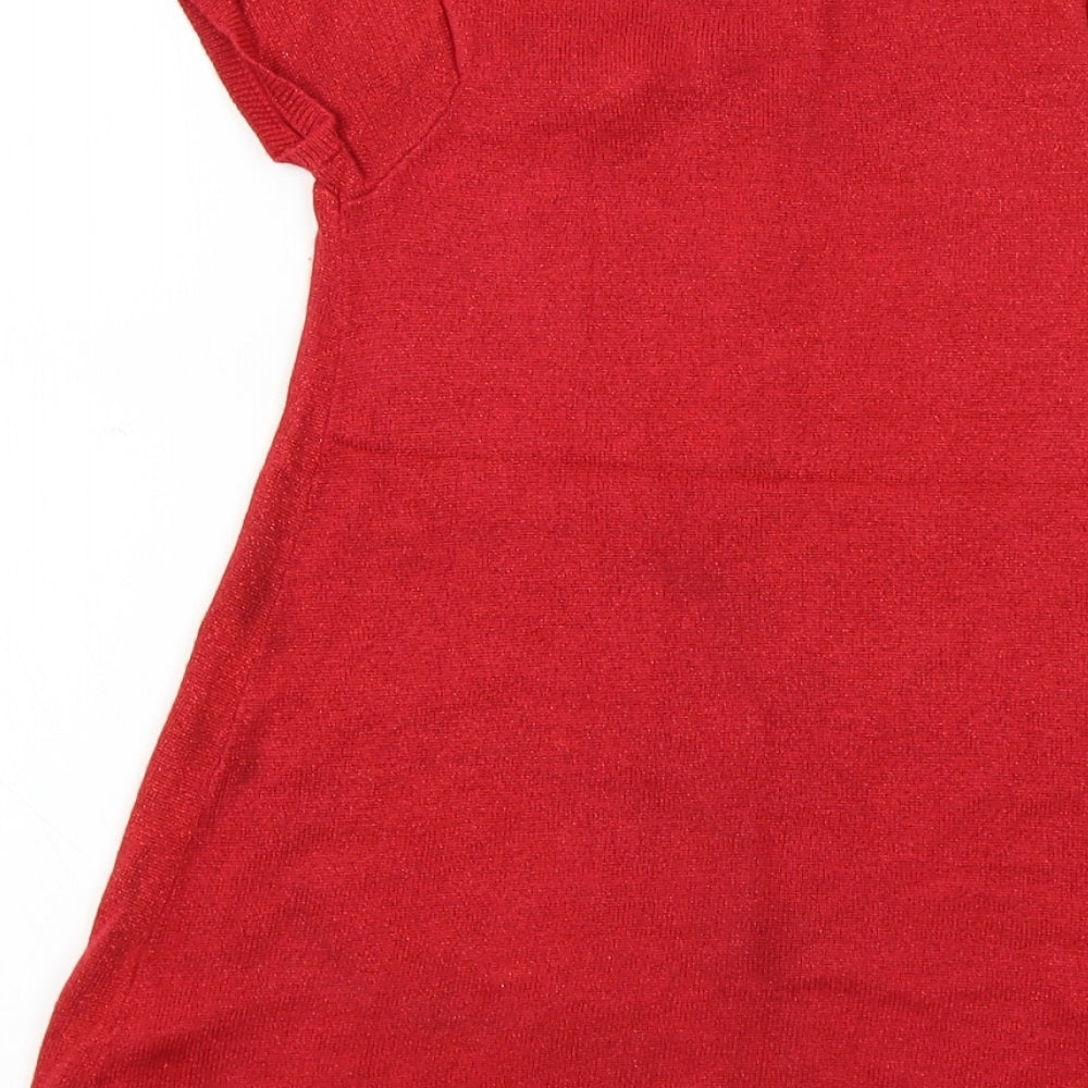 Blue Zoo Girls Red   A-Line  Size 5-6 Years