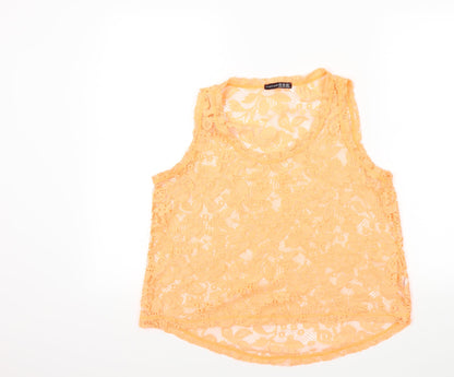 Primark Womens Orange   Basic T-Shirt Size 12