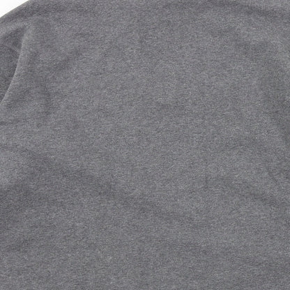 Easy Mens Grey   Pullover Jumper Size M
