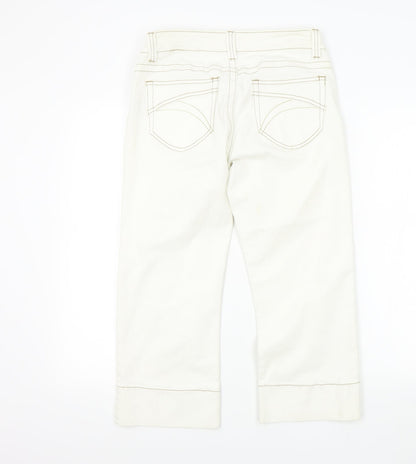 miami Womens Beige   Straight Jeans Size 12 L21 in