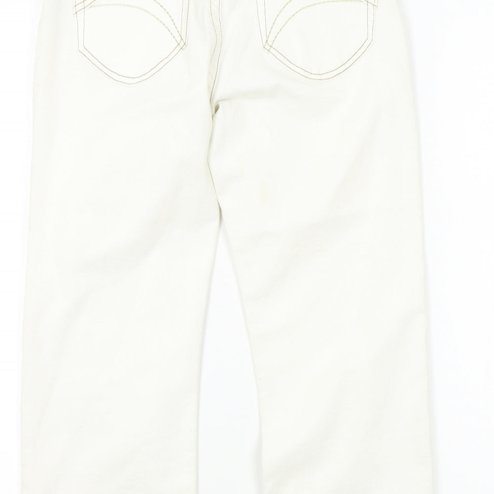 miami Womens Beige   Straight Jeans Size 12 L21 in
