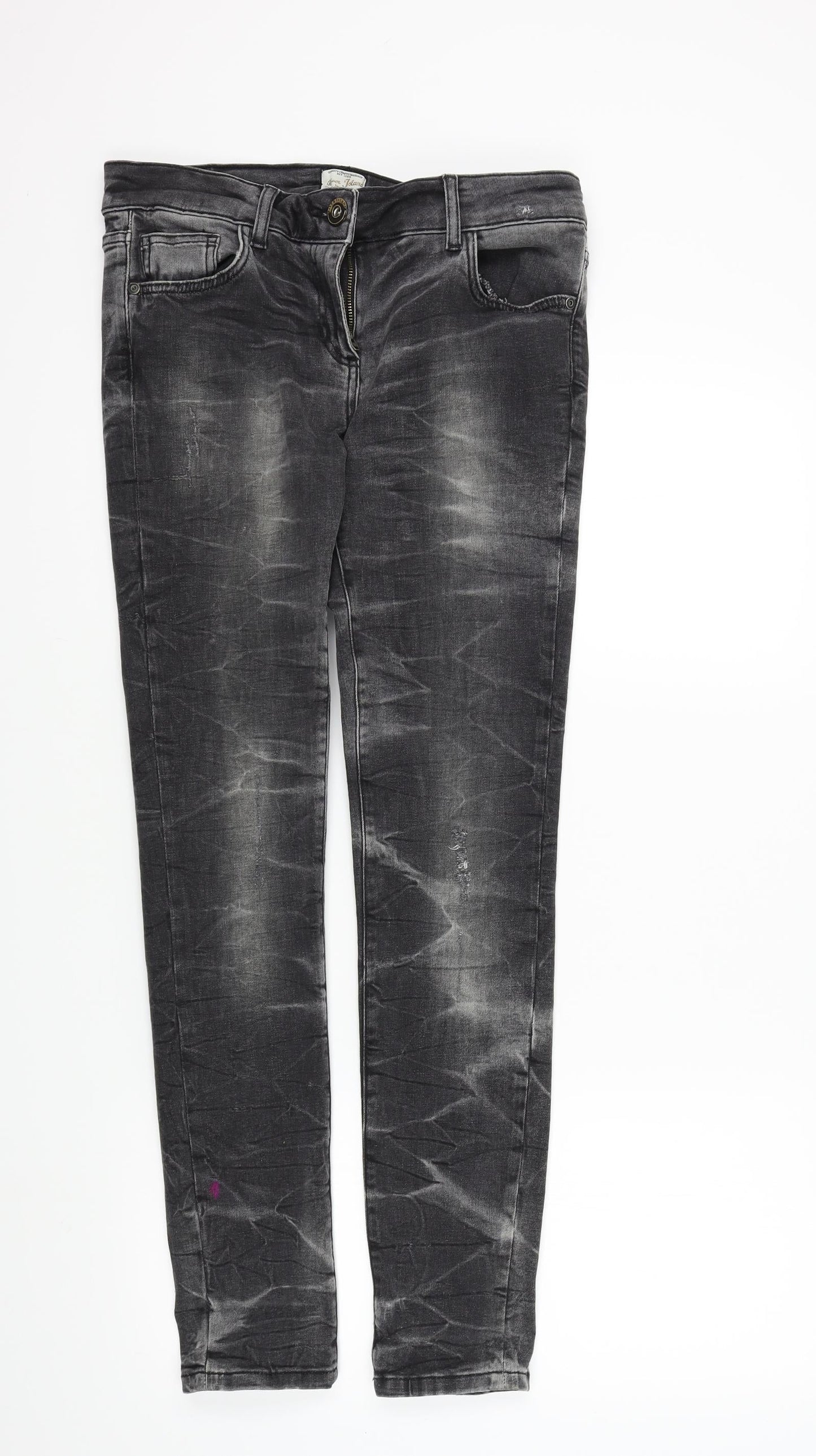 river joland Womens Black   Straight Jeans Size 12 L30 in