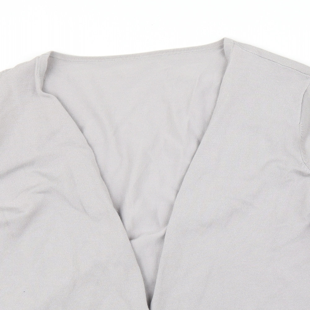 Preworn Womens Grey   Cardigan Jumper Size XL