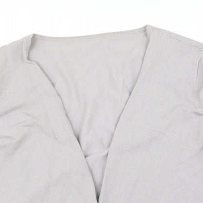 Preworn Womens Grey   Cardigan Jumper Size XL