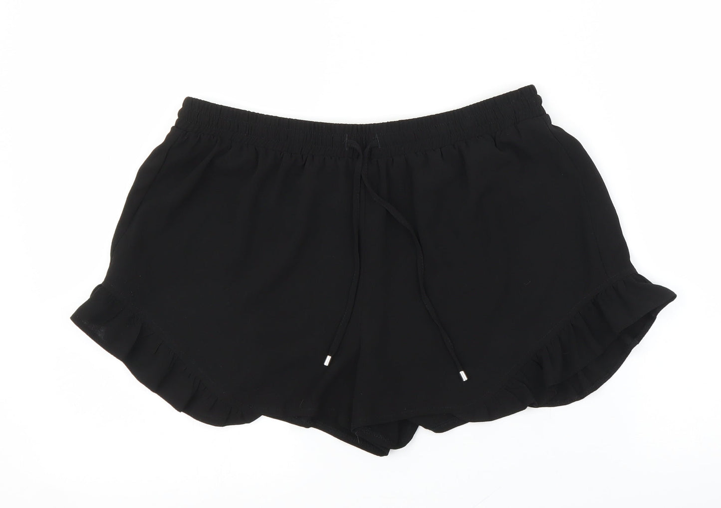 Papaya Womens Black   Cut-Off Shorts Size 10