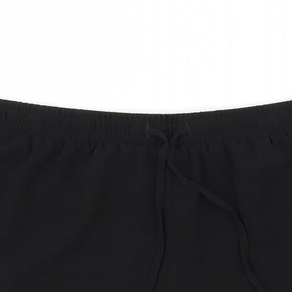 Papaya Womens Black   Cut-Off Shorts Size 10
