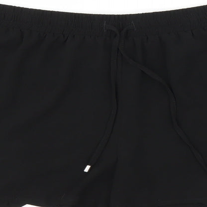 Papaya Womens Black   Cut-Off Shorts Size 10