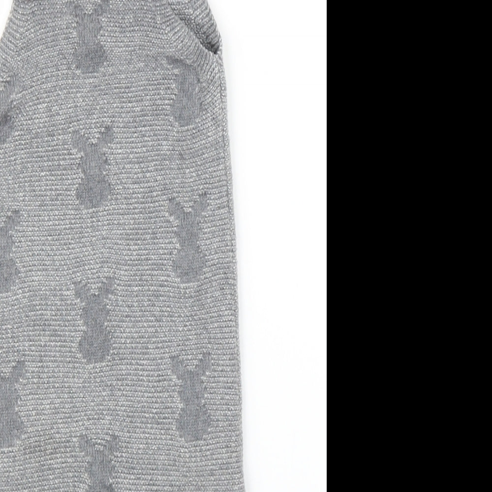 George Boys Grey   Dungaree One-Piece Size 12 Months