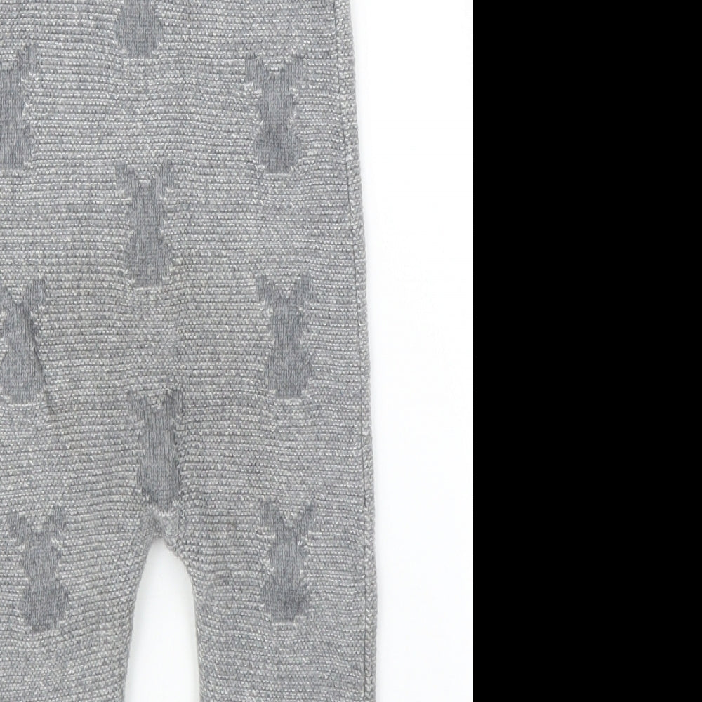 George Boys Grey   Dungaree One-Piece Size 12 Months