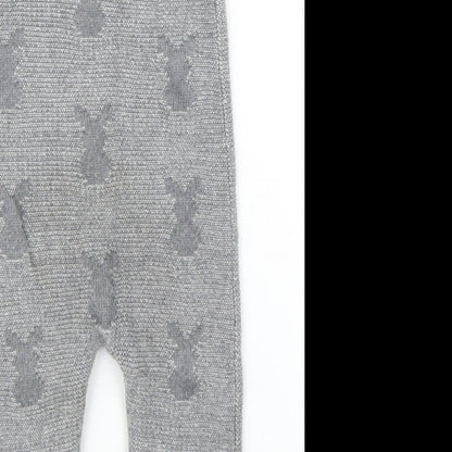 George Boys Grey   Dungaree One-Piece Size 12 Months