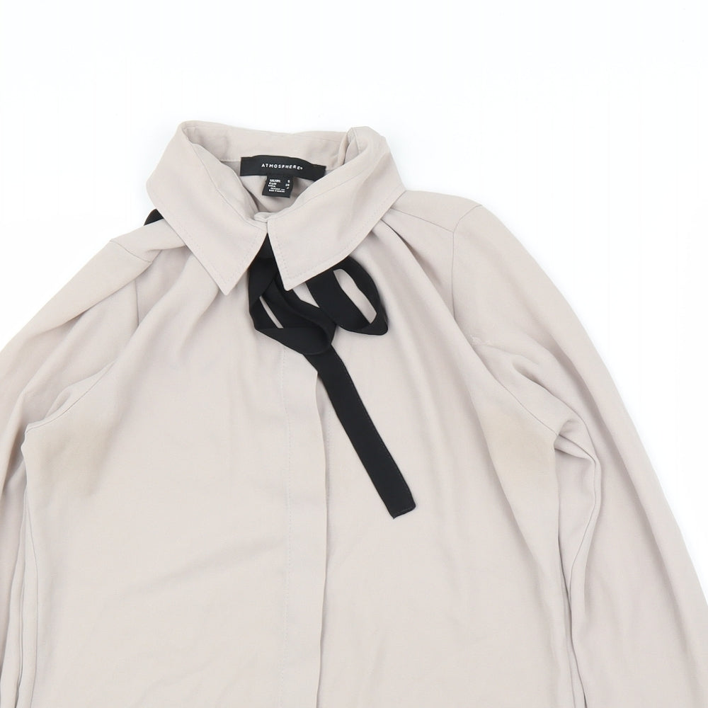 Primark Womens Beige   Basic Button-Up Size 6