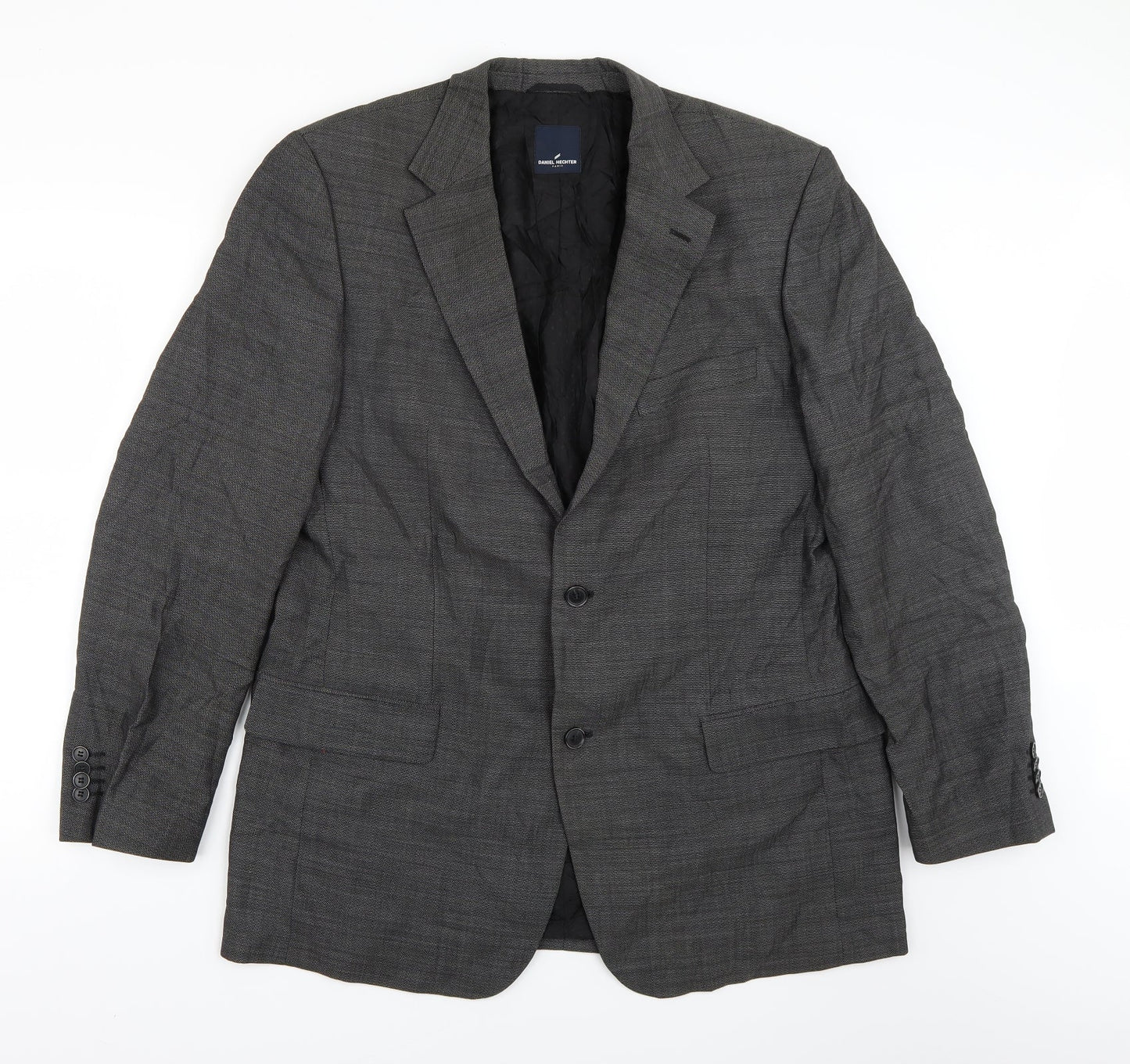 Mens UK Size  Daniel Hetcher Regular Grey Suit Jacket