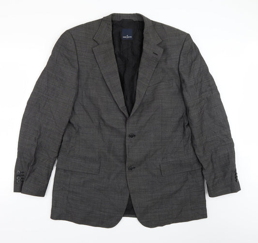 Mens UK Size  Daniel Hetcher Regular Grey Suit Jacket