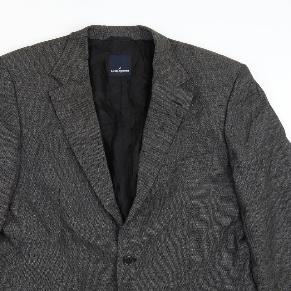 Mens UK Size  Daniel Hetcher Regular Grey Suit Jacket