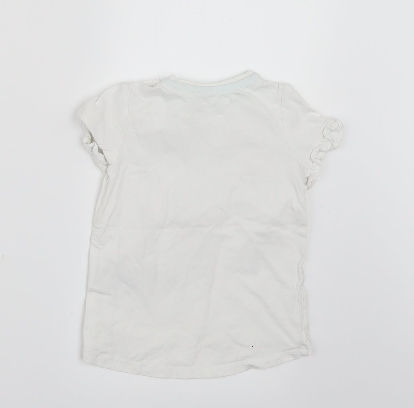 Preworn Baby White   Basic T-Shirt Size 12-18 Months