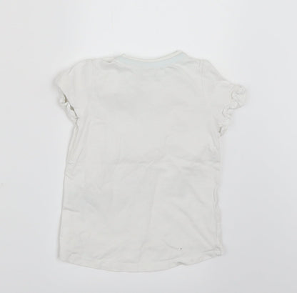 Preworn Baby White   Basic T-Shirt Size 12-18 Months